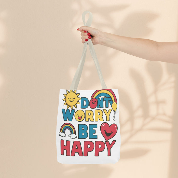 Tote Bag (AOP) - Don't Worry Be Happy