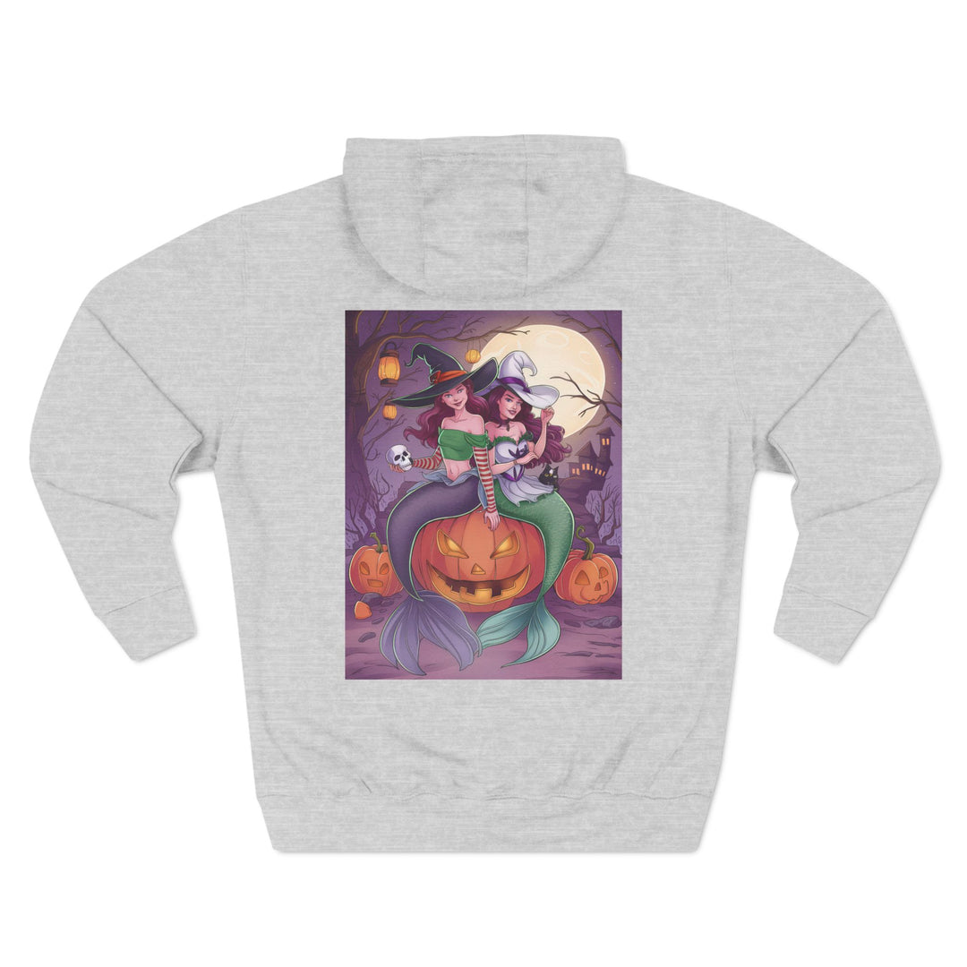 Three-Panel Fleece Hoodie - Witchie Mermaids