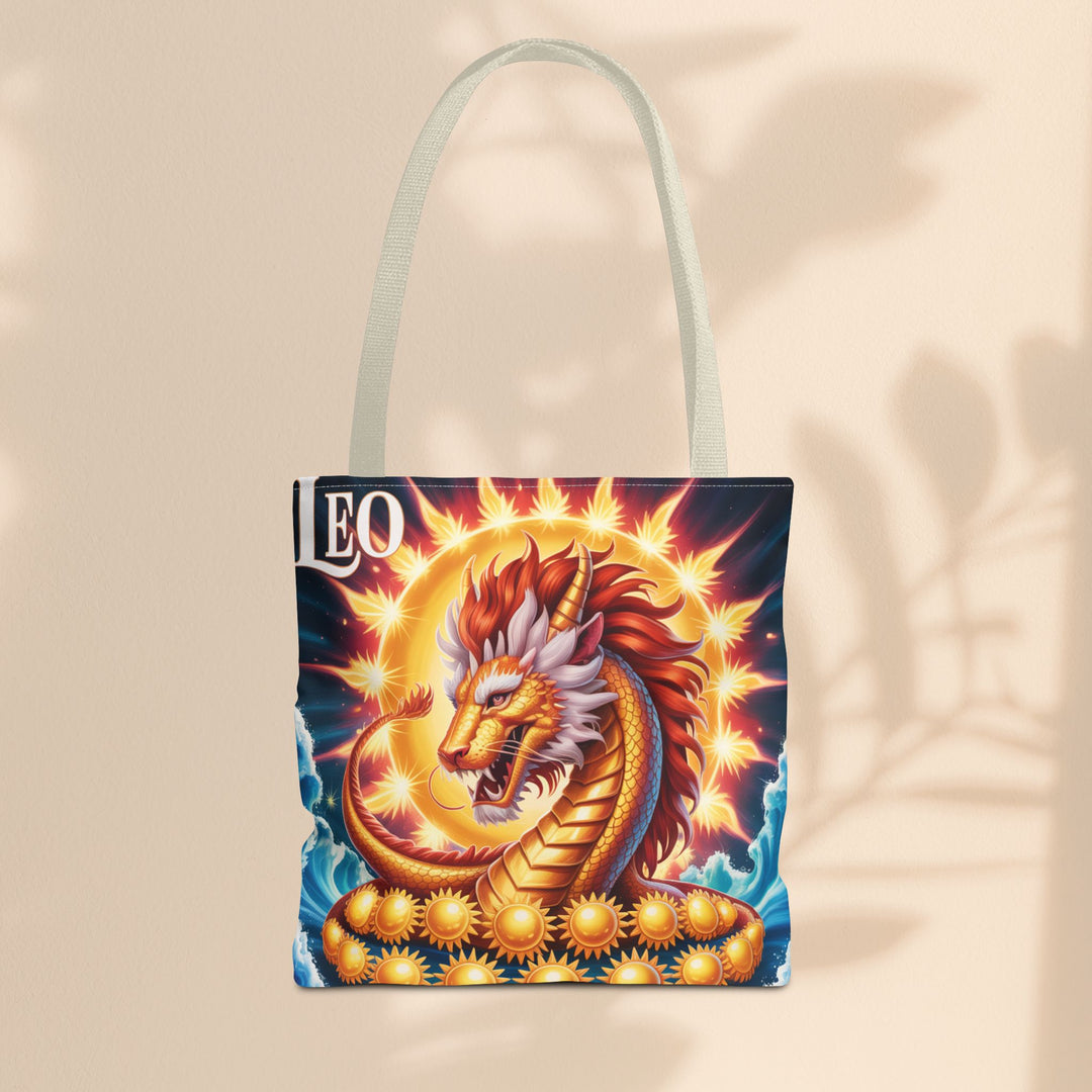 Leo Zodiac Tote Bag, Astrology Bag, Horoscope Tote, Birthday Gift, Festival Bag, Celestial Art Bag