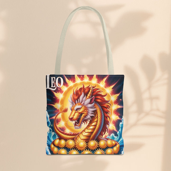 Leo Zodiac Tote Bag, Astrology Bag, Horoscope Tote, Birthday Gift, Festival Bag, Celestial Art Bag