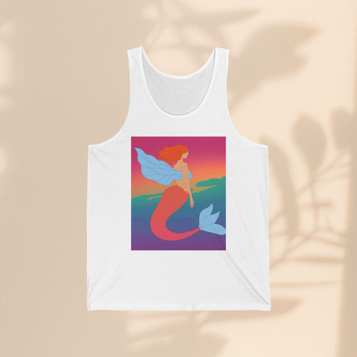 Unisex Jersey Tank - Angel Mermaid
