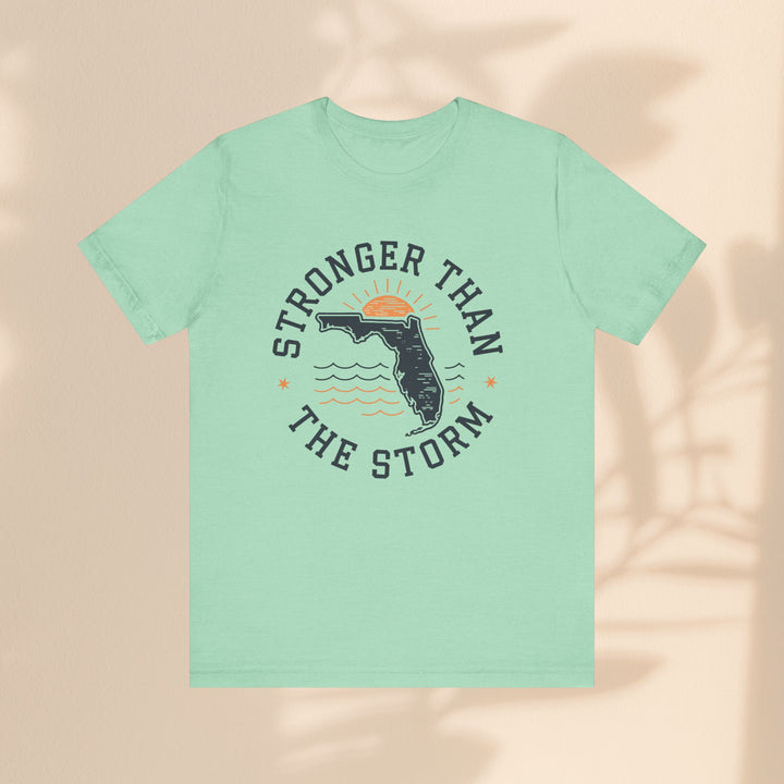 Unisex Jersey Short Sleeve Tee - Stronger Than The Storm