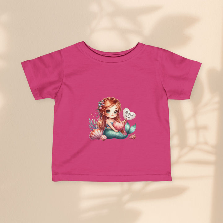 Infant Fine Jersey Tee - Mermaid At Heart