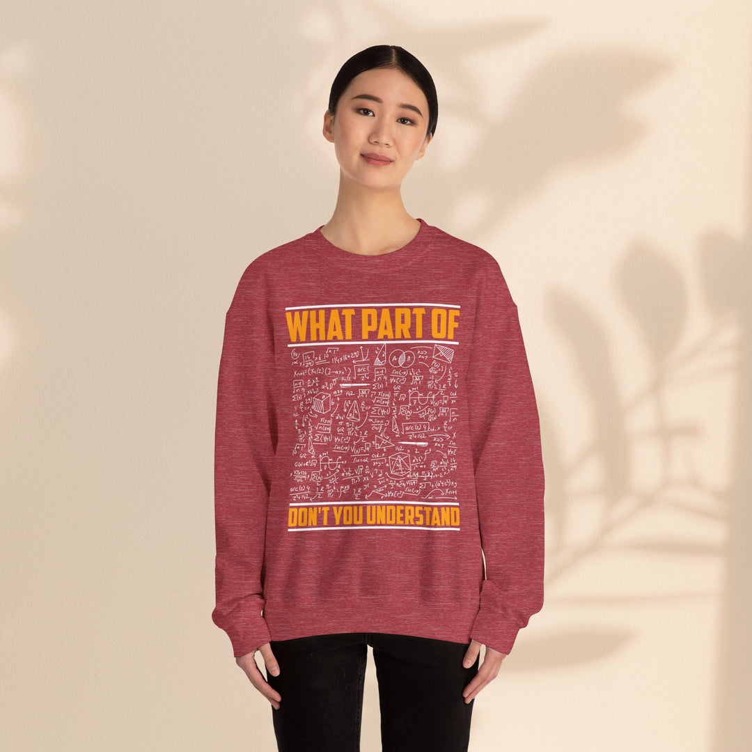 Unisex Heavy Blend™ Crewneck Sweatshirt - For The Math Student or Teacher