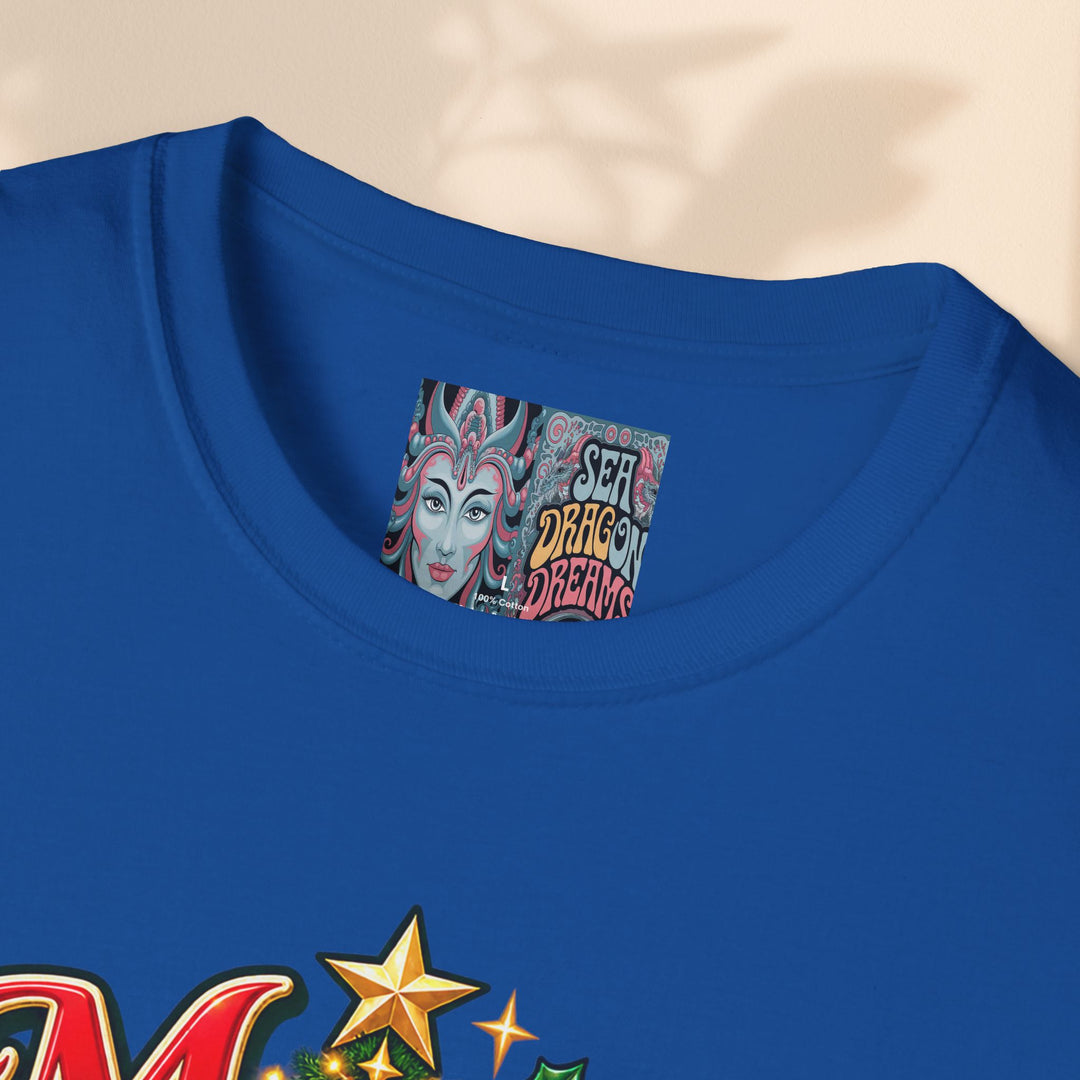 Merry & Bright Christmas T-Shirt – Festive Holiday Graphic Tee