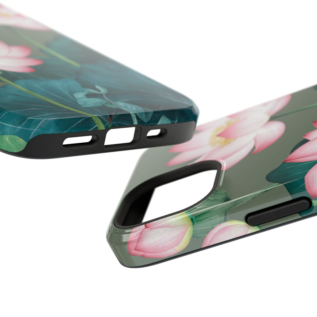 Impact-Resistant Cases - Lotus Flowers