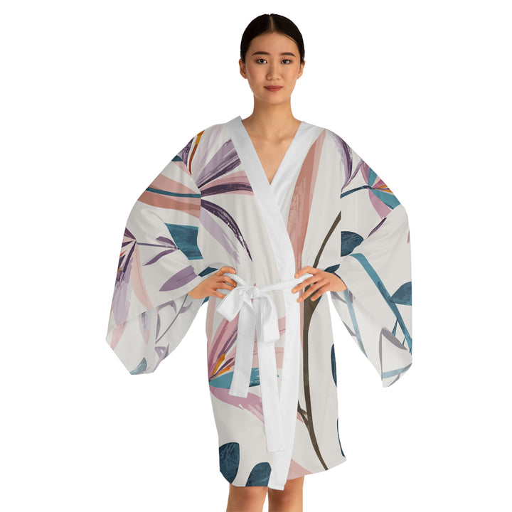 Long Sleeve Kimono Robe (AOP) - Breeze