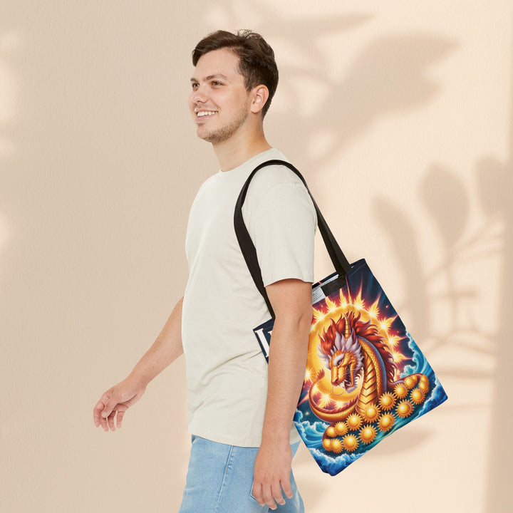 Leo Zodiac Tote Bag, Astrology Bag, Horoscope Tote, Birthday Gift, Festival Bag, Celestial Art Bag