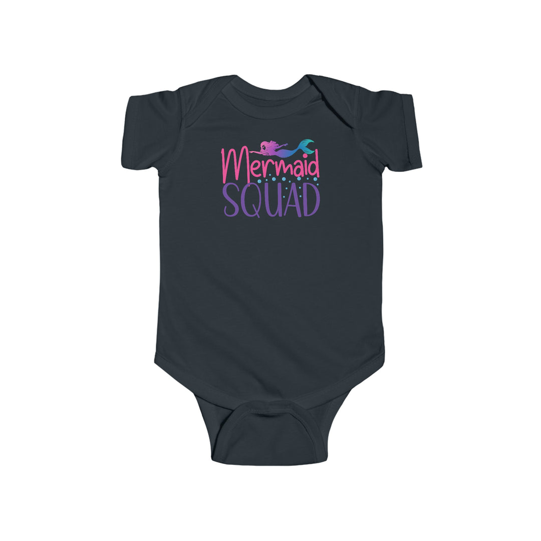 Infant Fine Jersey Bodysuit - Mermaid Squad