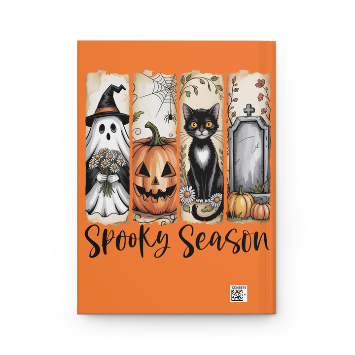 Spooky Season Hardcover Journal, Perfect Gift for Halloween