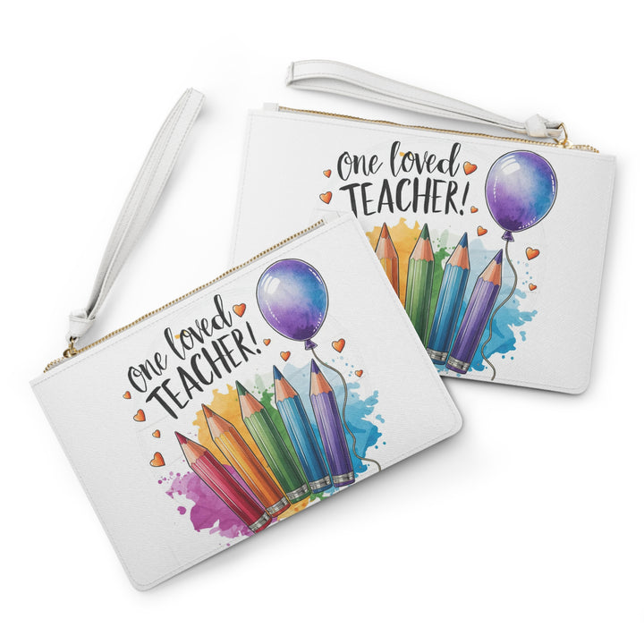 Clutch Bag - One Loved Teacher