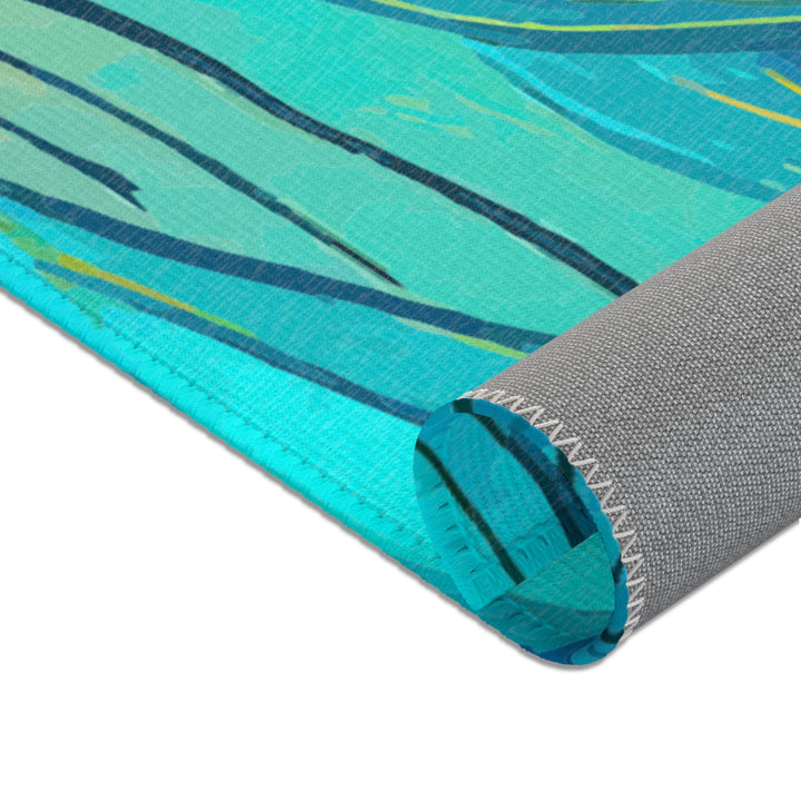 Vibrant Wave Rug for Stylish Serenity