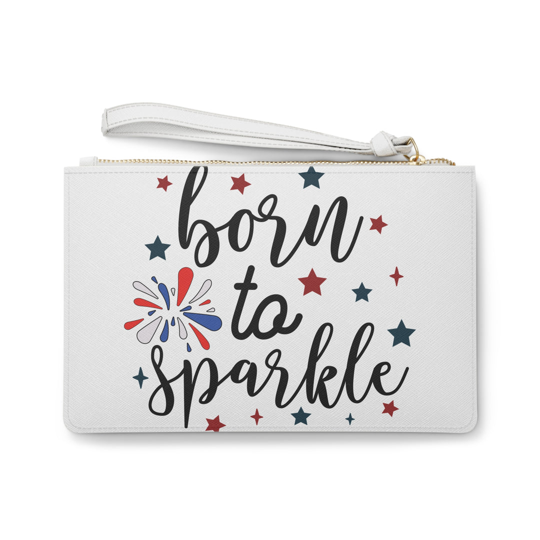 Born to Sparkle Clutch Bag - Festive Accessory for Celebrations