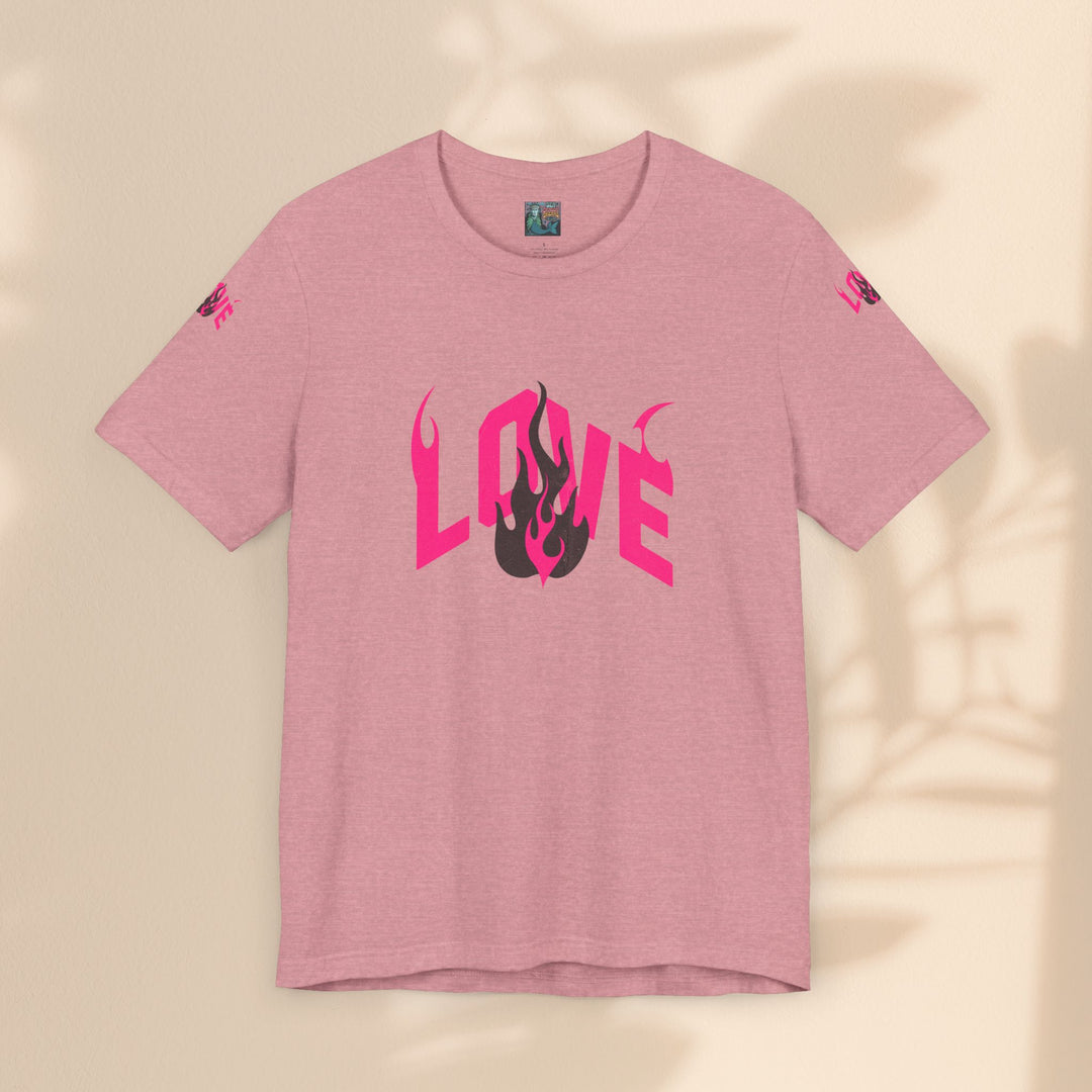 Unisex Jersey Short Sleeve Tee - LOVE