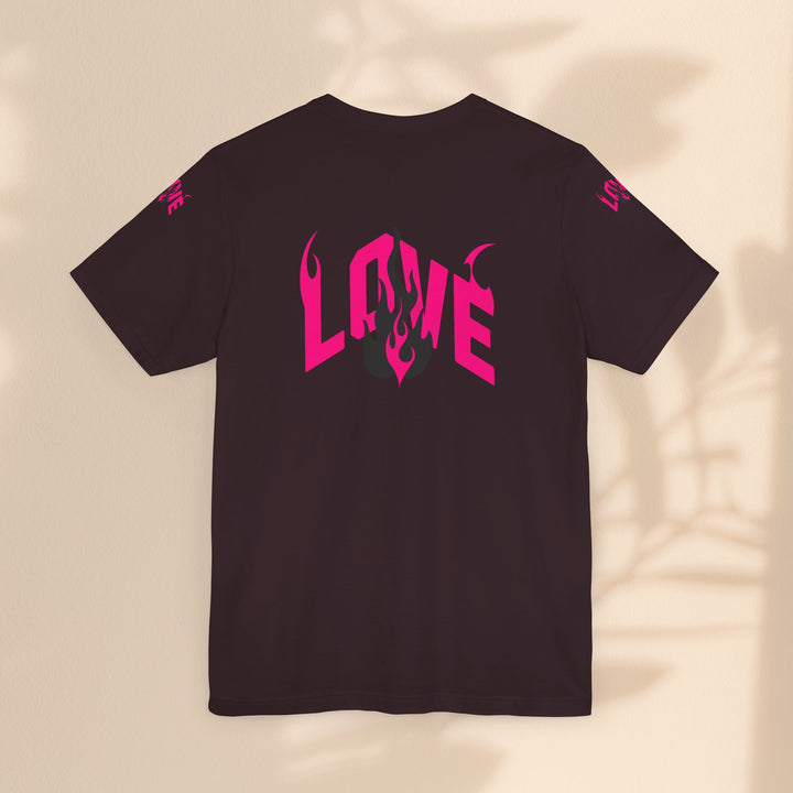 Unisex Jersey Short Sleeve Tee - LOVE