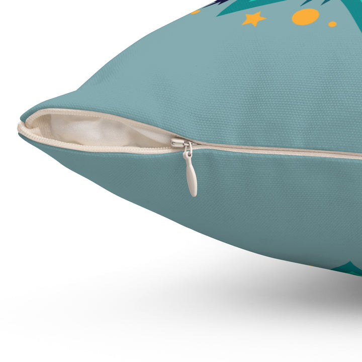 Super Mom Spun Polyester Throw Pillow - Perfect Gift for Mother's Day & Celebrations