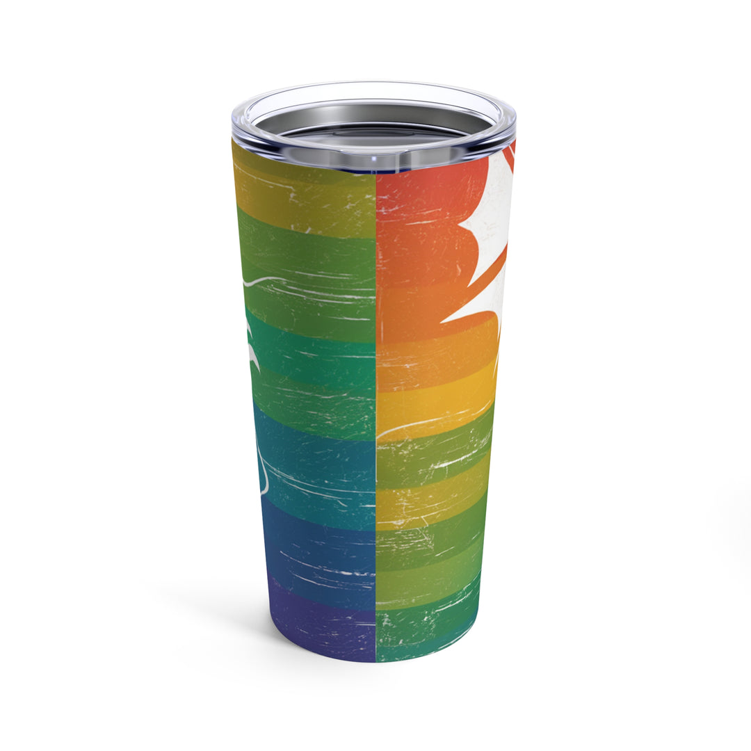 Tumbler 20oz - White Dragon