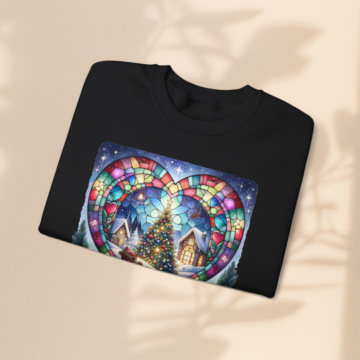 Christmas Tree Heart Sweatshirt
