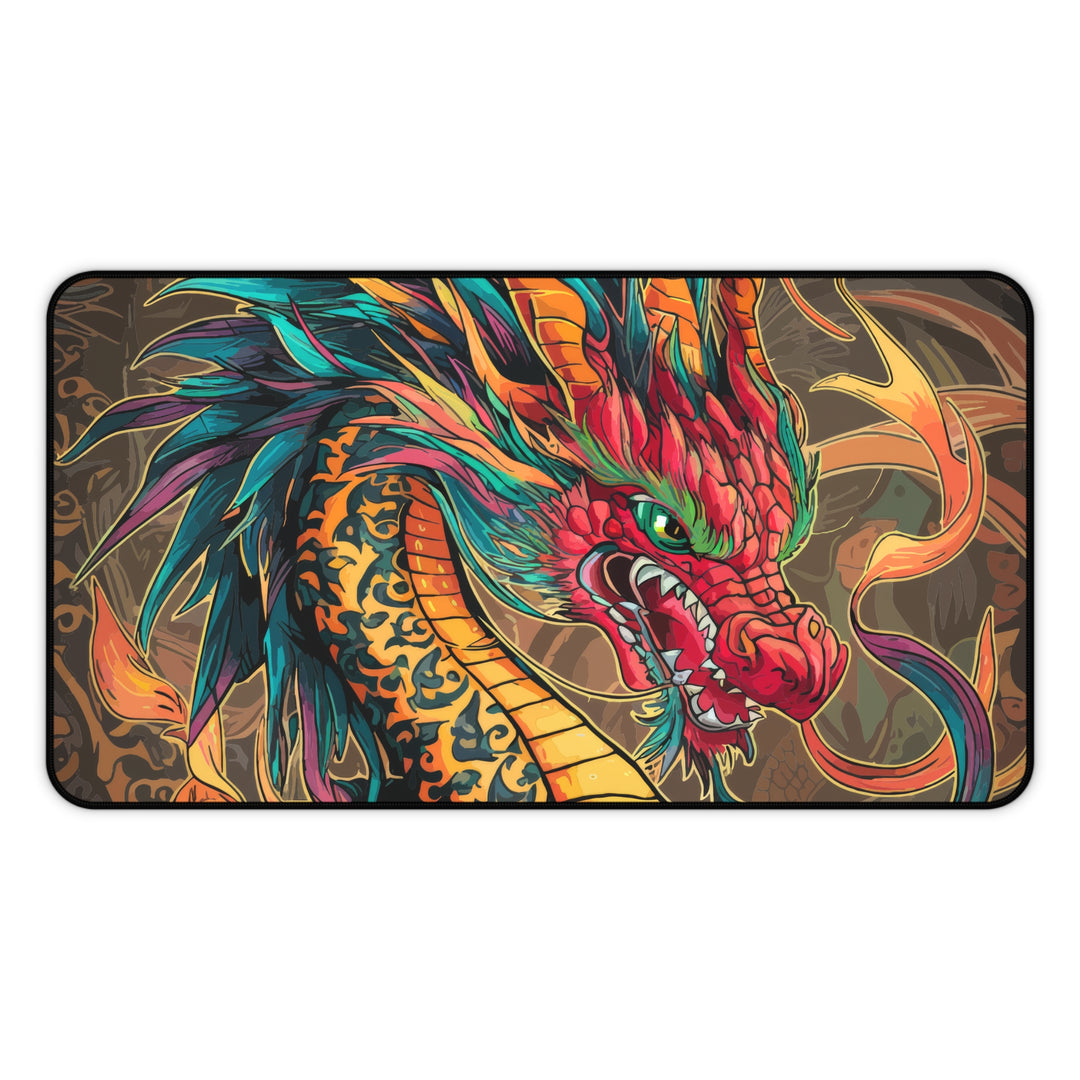 Desk Mat - Fire Dragon