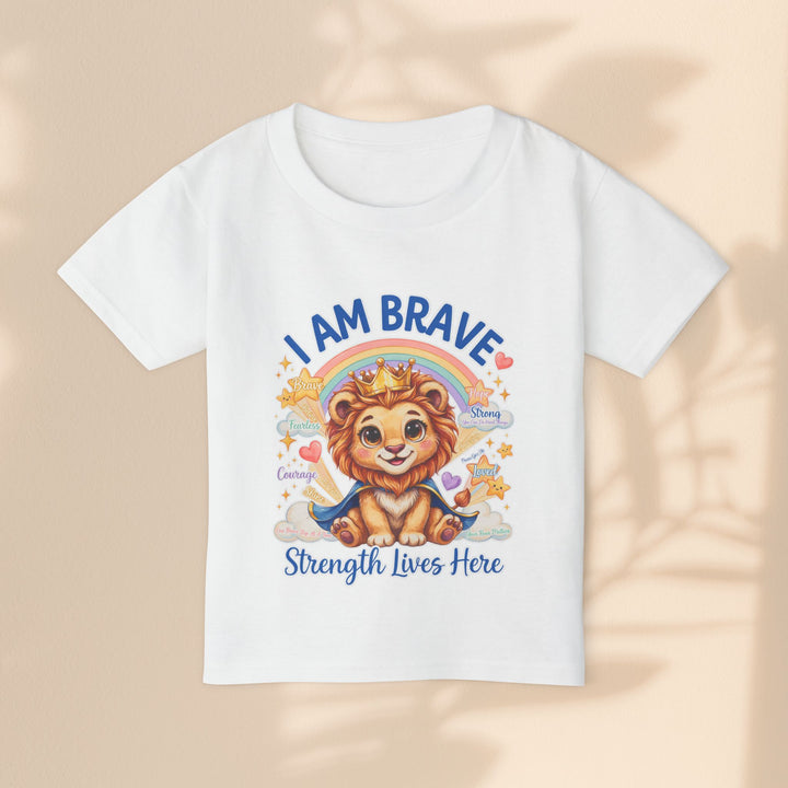 Brave Buddies Leo Lion I Am Brave Toddler T-Shirt
