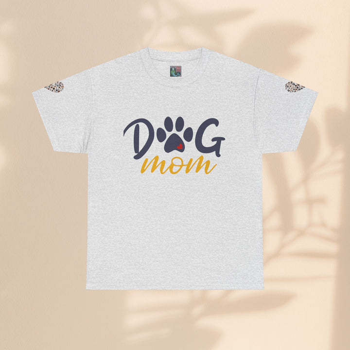 Dog Mom Unisex Heavy Cotton Tee - Cute Pet Lover Shirt for Every Occasion