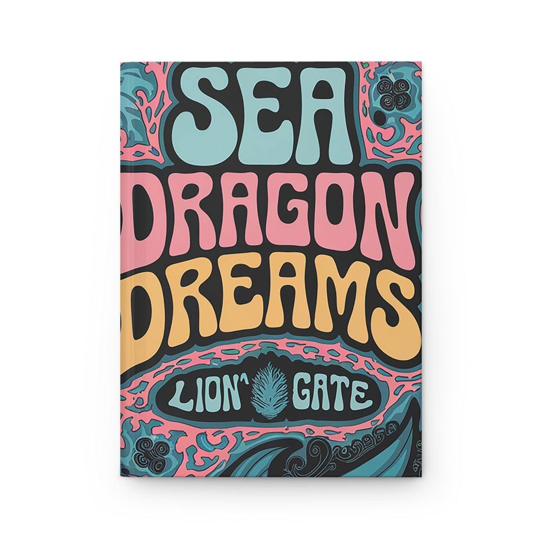 Hardcover Journal Matte - Sea Dragon Dreams Merman