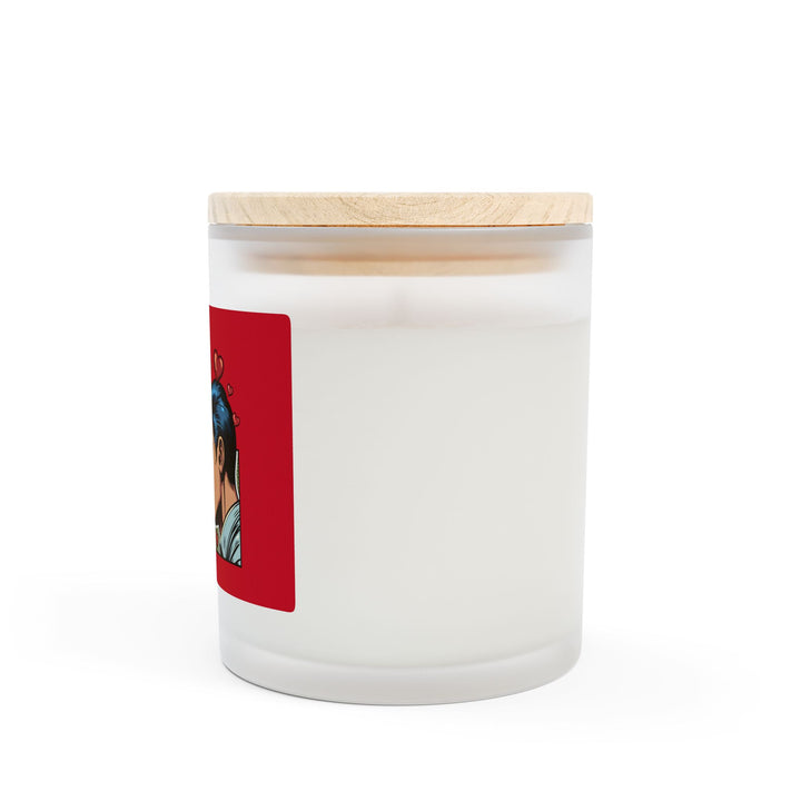 Frosted Glass Candle, 11oz - Smooch