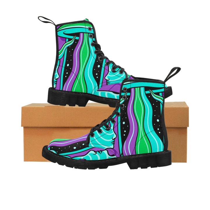 Women's Canvas Boots - Mind Magic