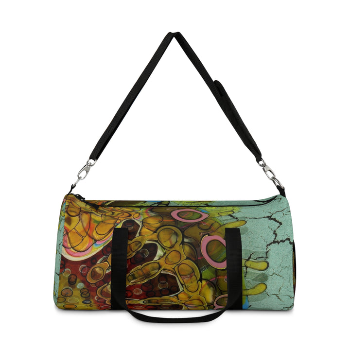 Watercolor Transformation Duffel Bag – Artistic Travel Gym Bag & Unique Gift