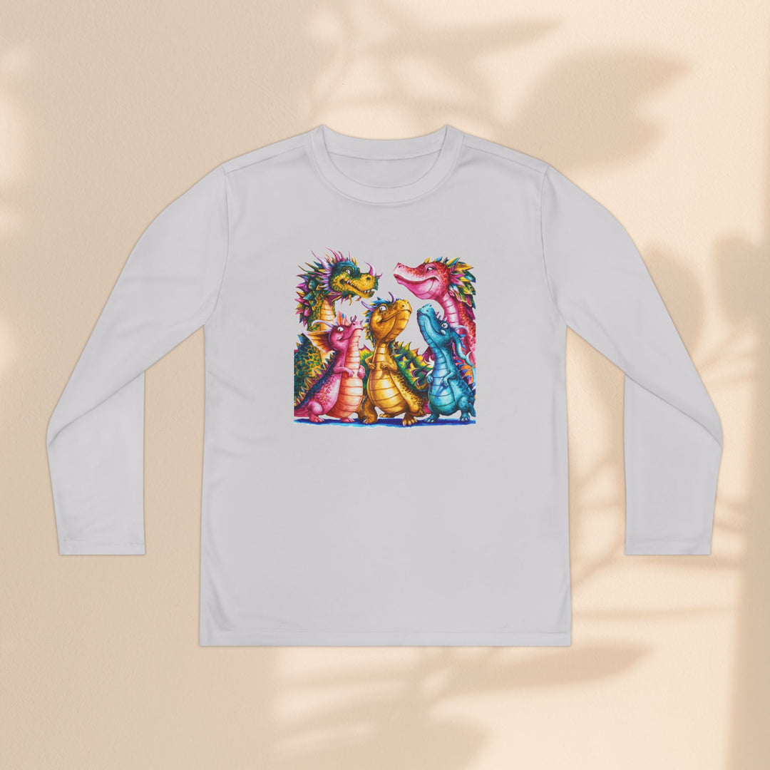 Youth Long Sleeve Competitor Tee - Dragon Joy