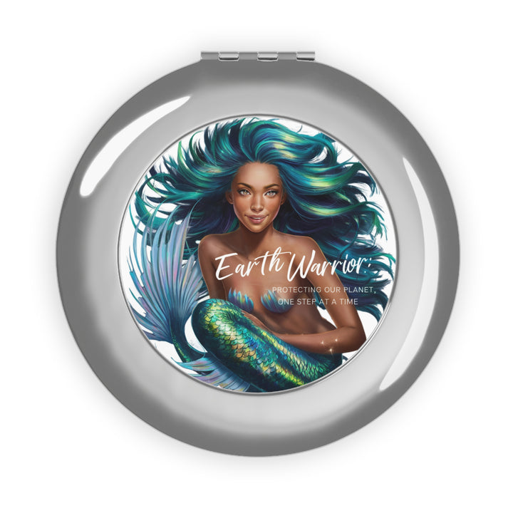 Earth Warrior Compact Travel Mirror