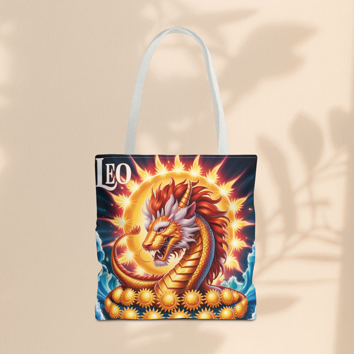 Leo Zodiac Tote Bag, Astrology Bag, Horoscope Tote, Birthday Gift, Festival Bag, Celestial Art Bag