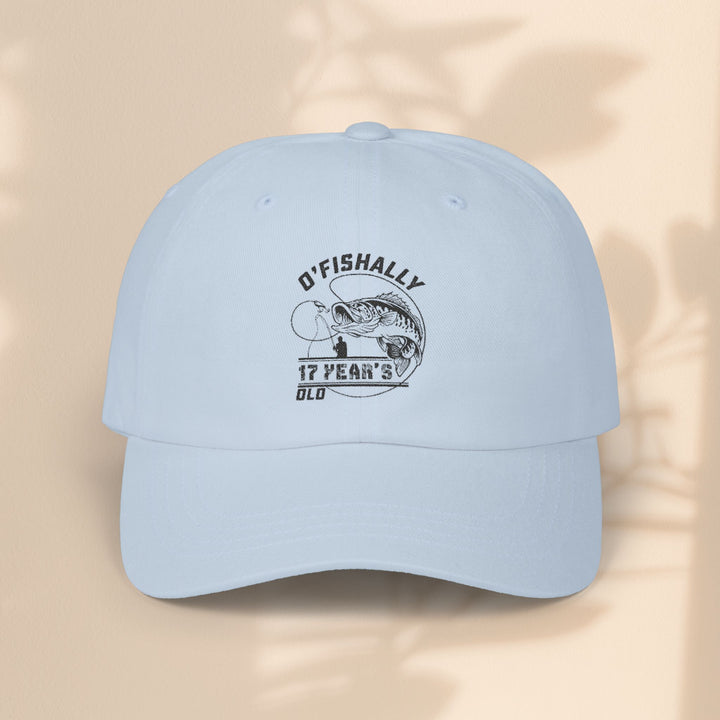 O-fish-ally 17 years old,  Fishing Classic Cap, Gift for 17 year old birthday, Outdoor Lover Cap
