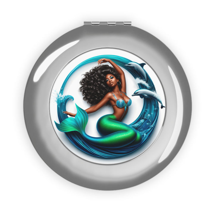 Compact Travel Mirror - Mermaid Mirror