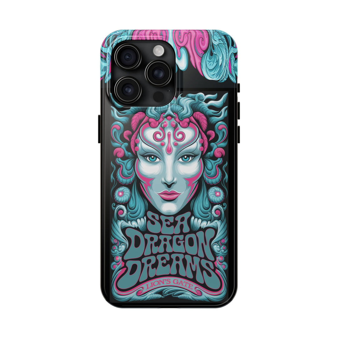 Tough Phone Cases - Sea Dragon Dreams Psychedelic