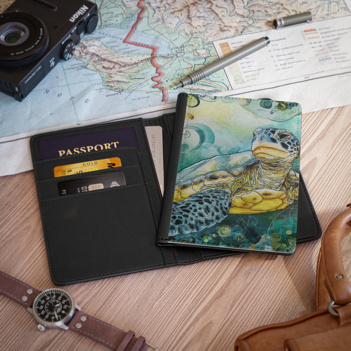 Sea Turtle Passport Cover