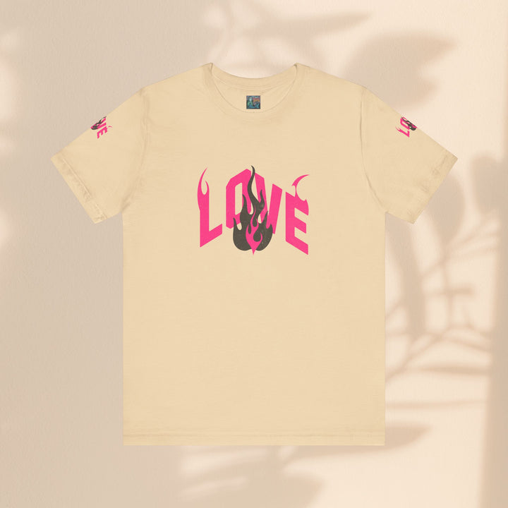 Unisex Jersey Short Sleeve Tee - LOVE