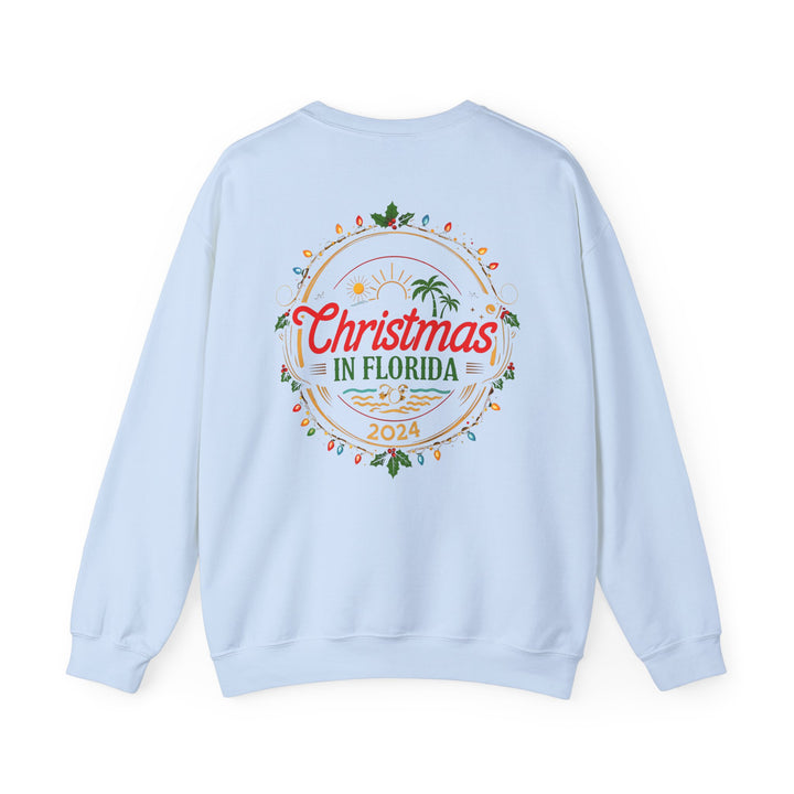 Unisex Heavy Blend™ Crewneck Sweatshirt - Christmas in Florida