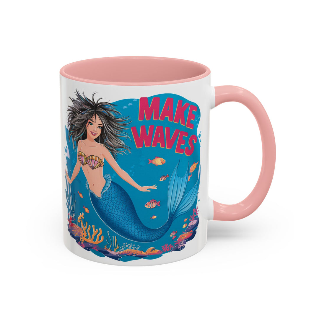 Accent Coffee Mug (11, 15oz) - Make Waves