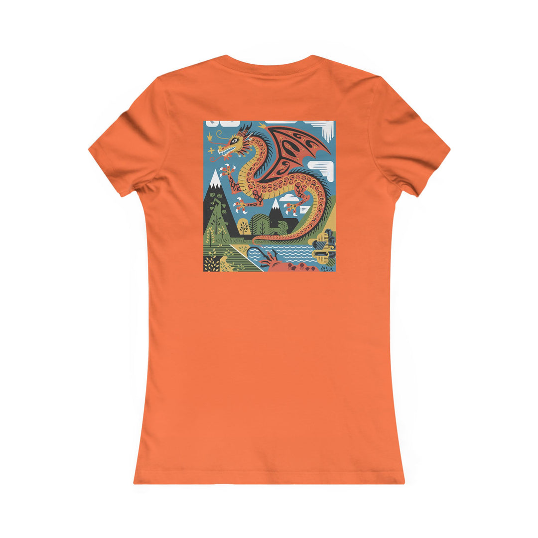 Women's Tee - Mexican Dragona Shirt for Dragon Lover Women