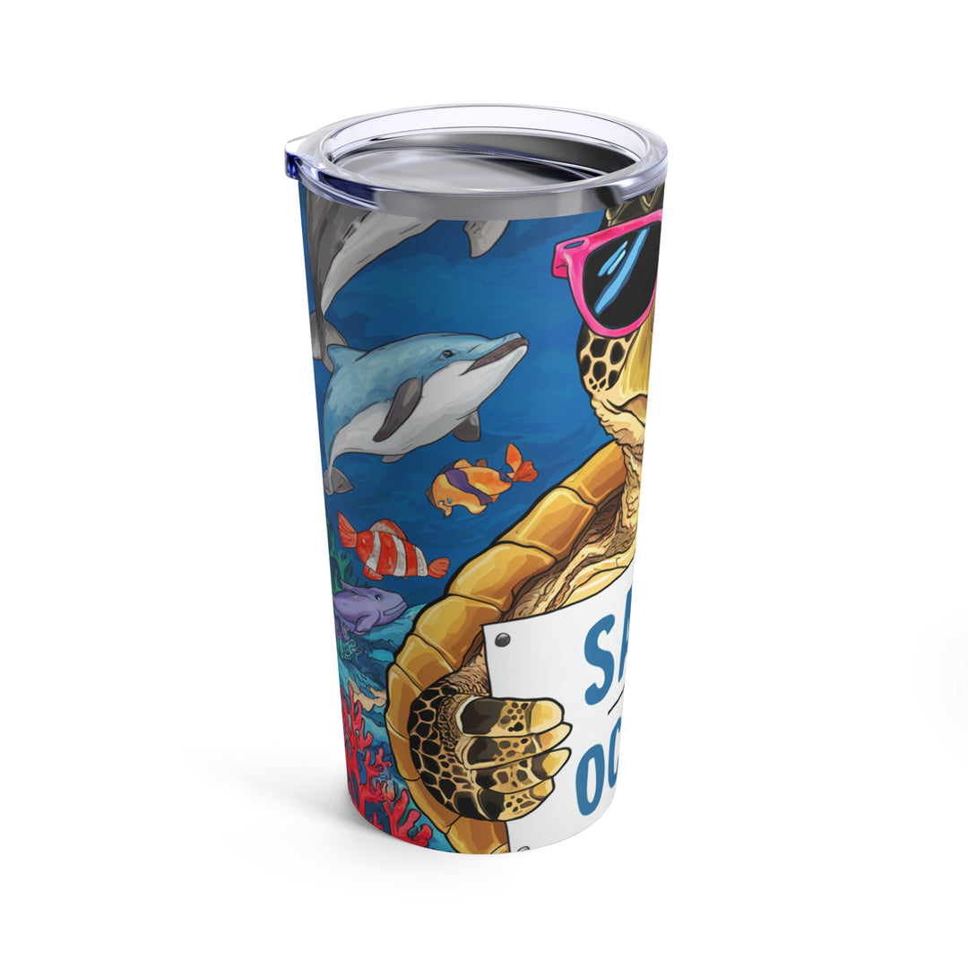 Tumbler 20oz - Save Our Oceans