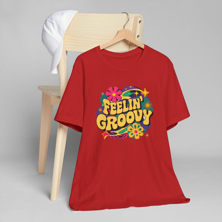 Unisex Jersey T-Shirt - Feeling Groovy