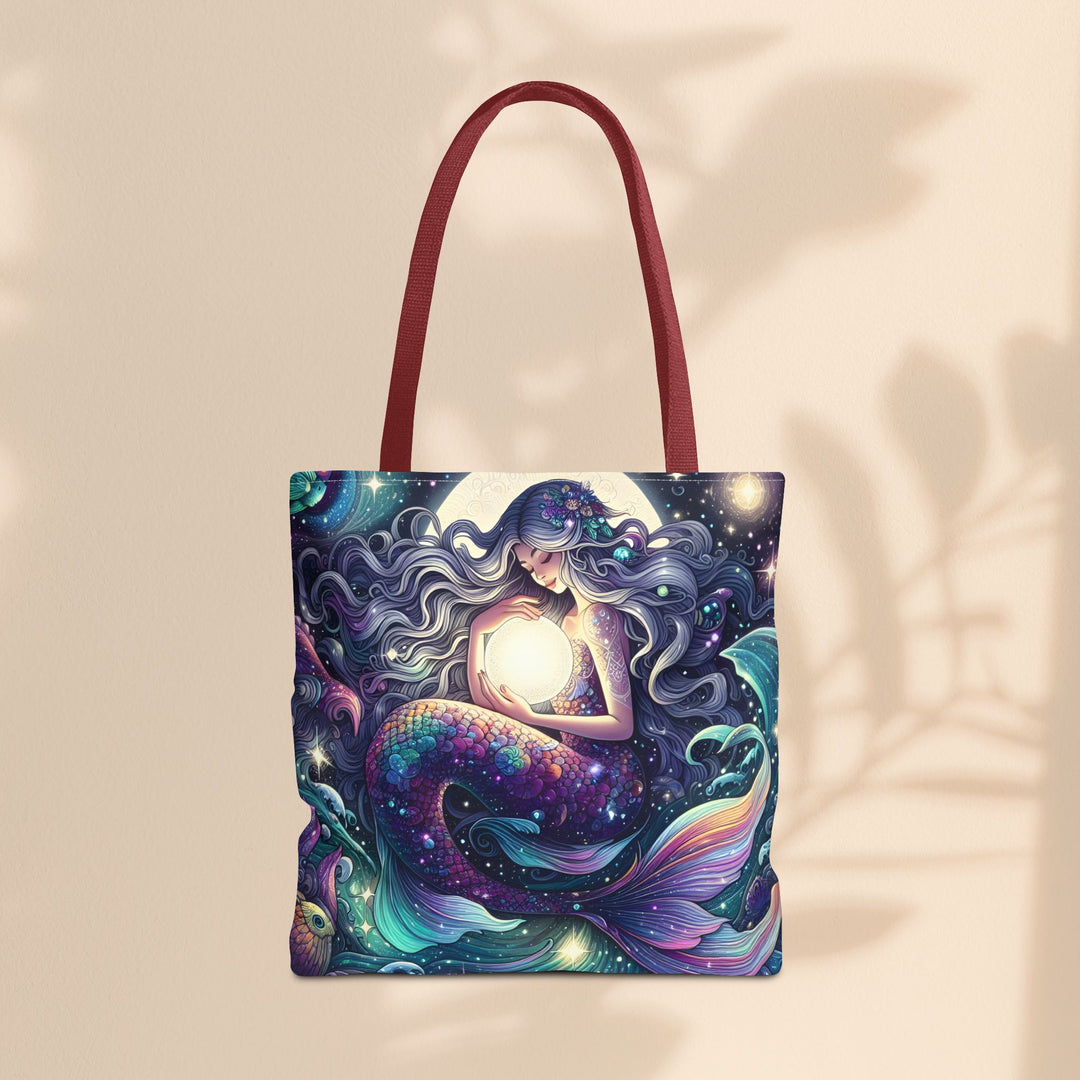 Celestial Mermaid Secret Tote Bag – Stylish Reusable Beach Trip Bag