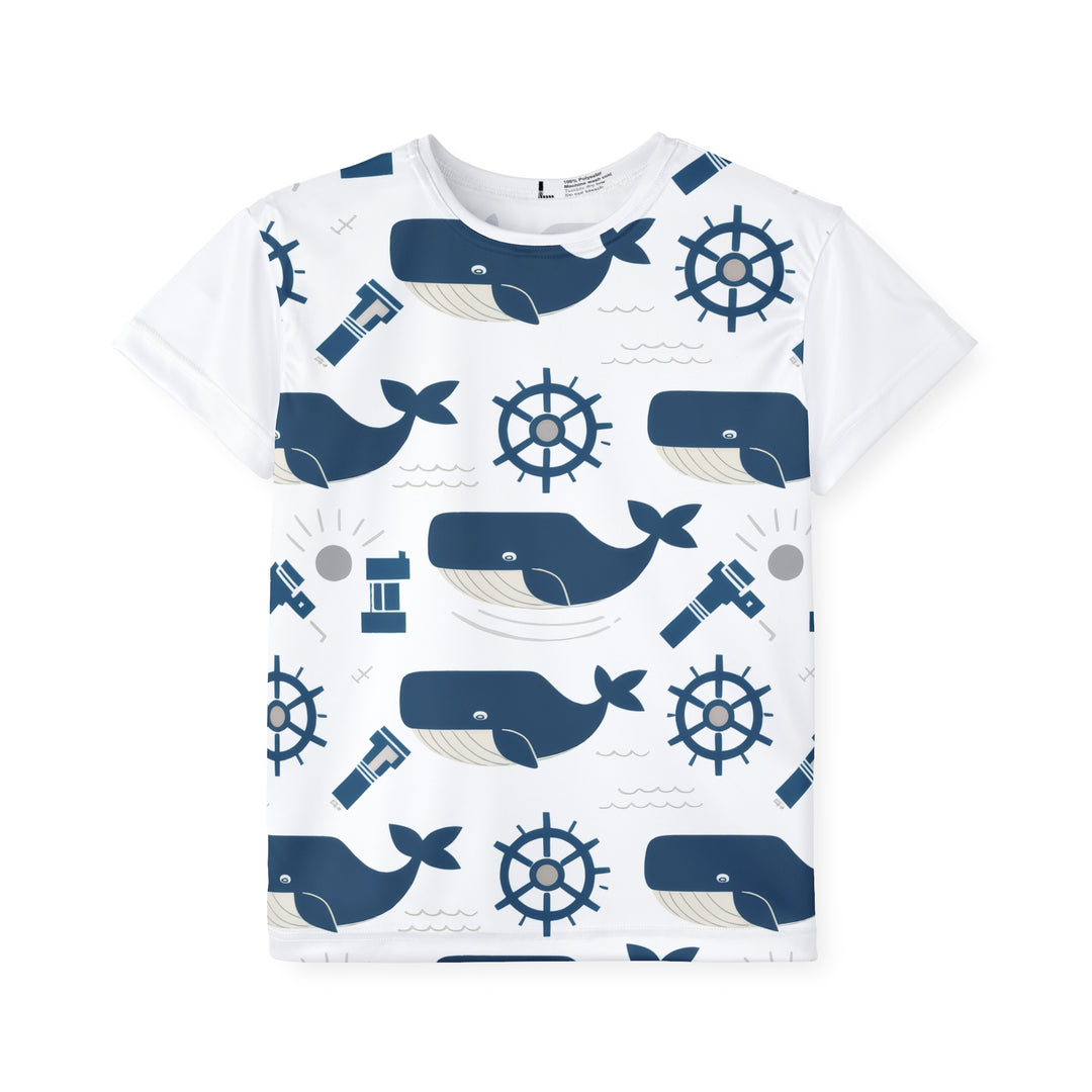 Kids Sports Jersey - Little Whales