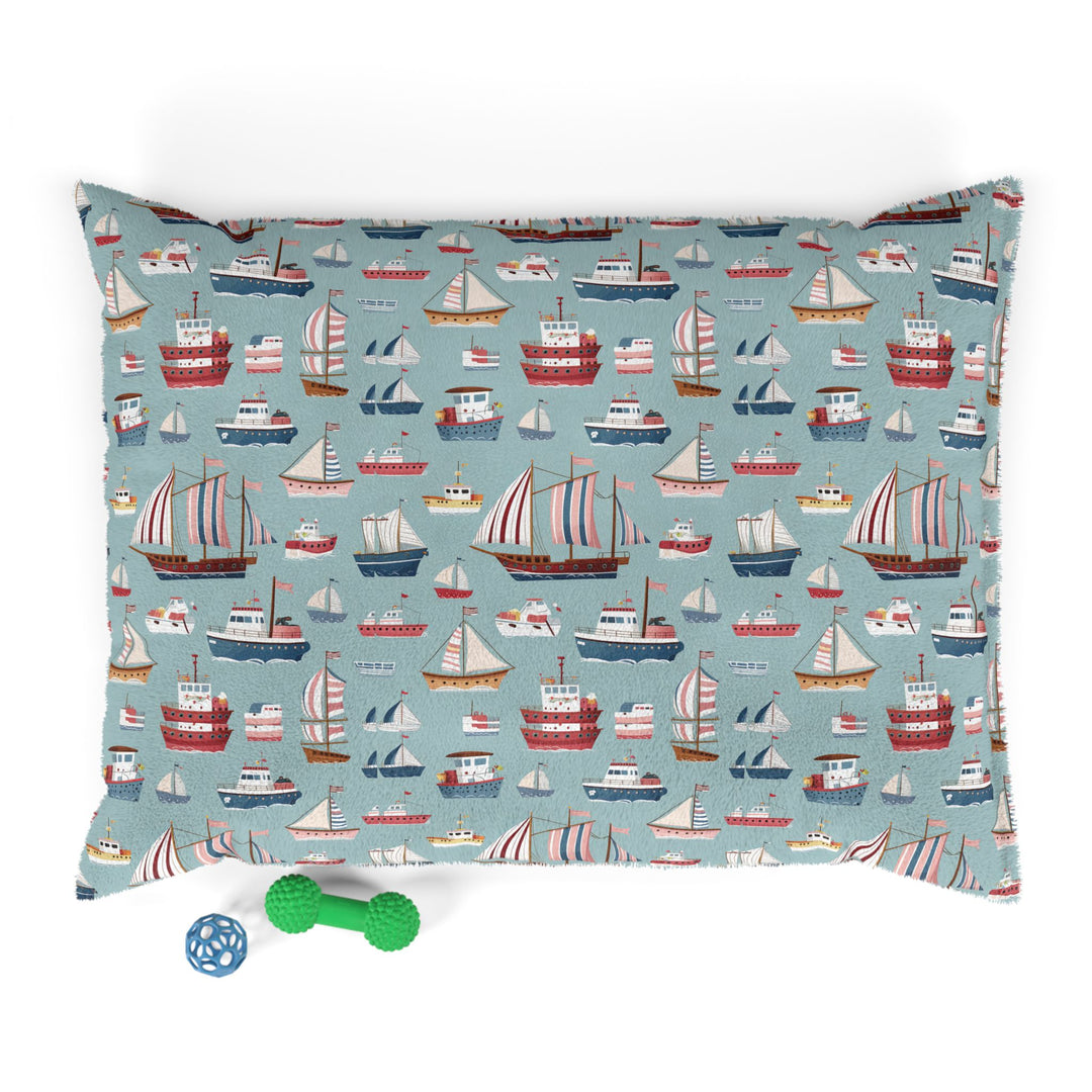 Sail Boats Pet Bed