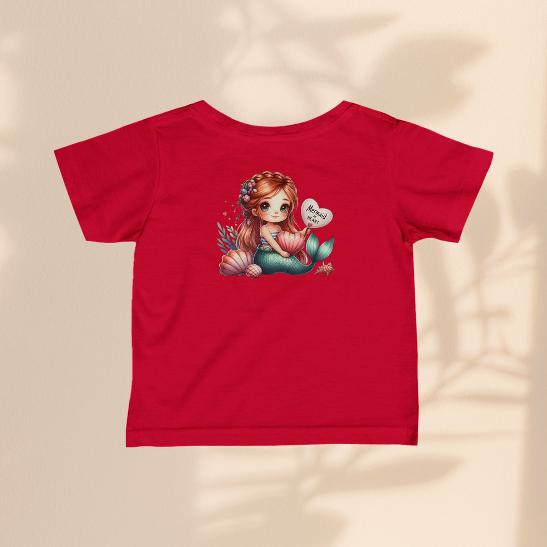 Infant Fine Jersey Tee - Mermaid At Heart