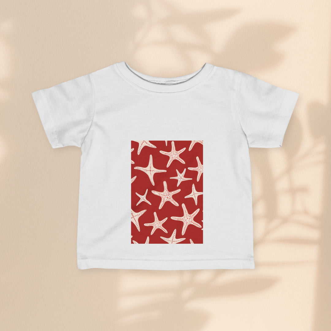 Infant Fine Jersey Tee - Red Star