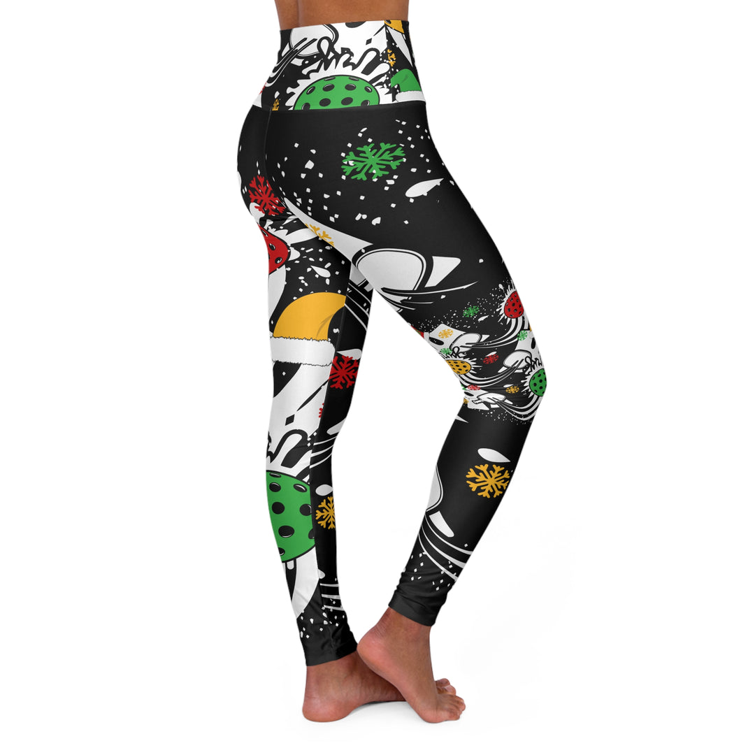 Yoga Leggings Pickleball Print