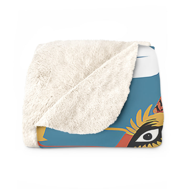 Mexican Dragon Sherpa Fleece Blanket – Cozy Home Décor & Gift for Dragon Lovers