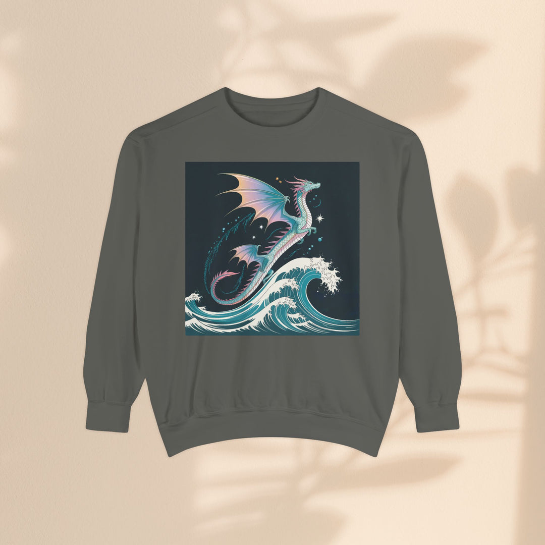 Mythical Dragon Wave Sweatshirt
